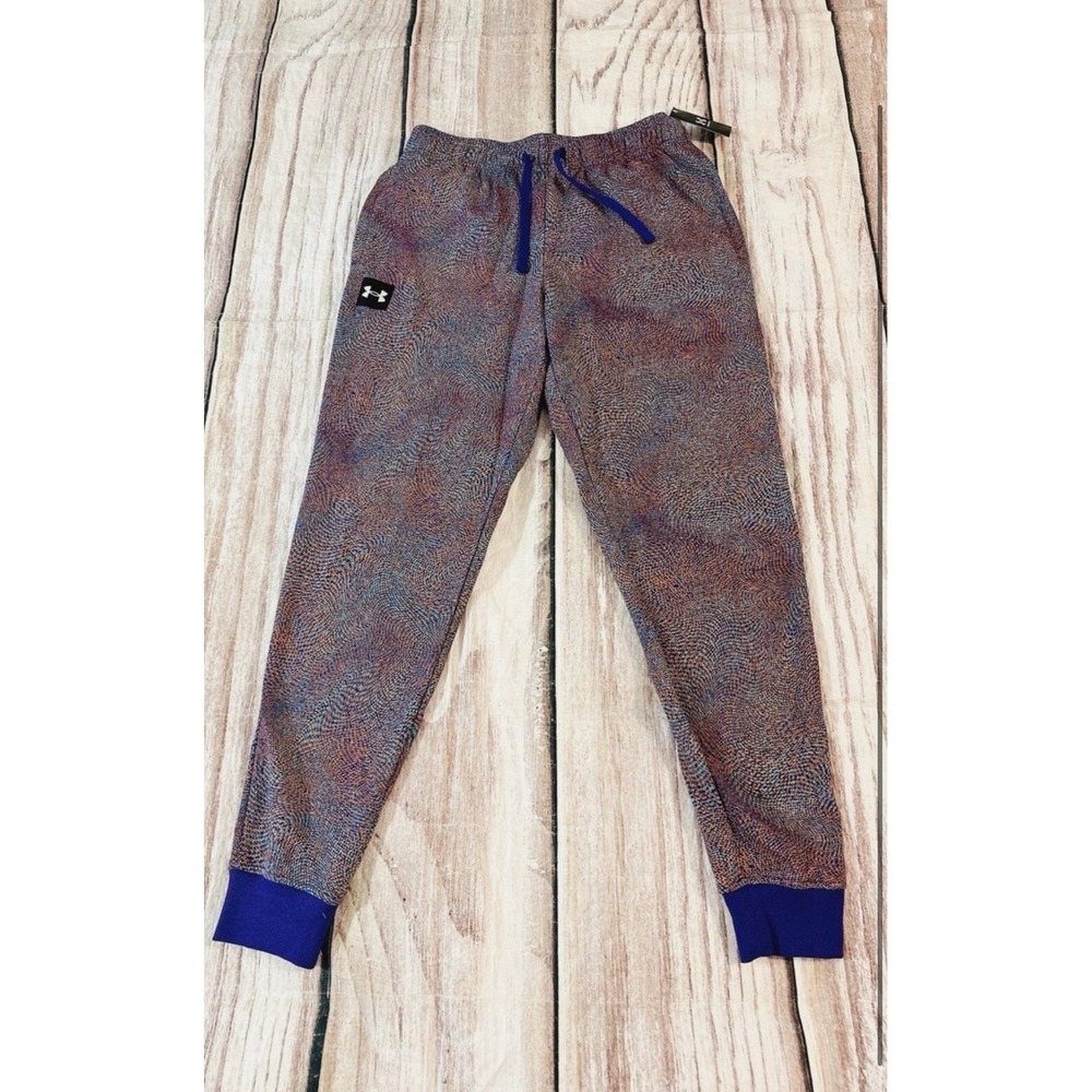Under Armour Men's Rival‎ Terry Printed Joggers Medium